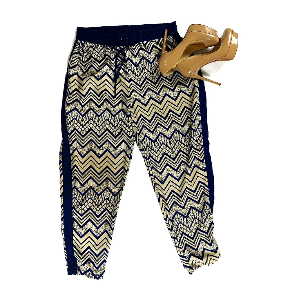 Rue 21  Navy/Tan Pants XL